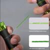 Aluminum Alloy Pull Wire Rod Rubber Anti-Slip Fishing Knot Winder Line Pull Rod  Fishing Tools