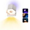 Wall Lamp with Remote Control 360-Degree Rotation Dimmable Indoor LED Color Changing Floor Spotlight RGB Lamp