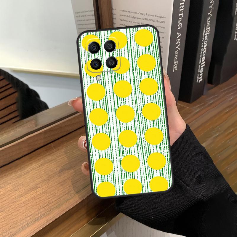 Polka Dots Lines Abstract Art Case For Samsung Galaxy M31 M21 M11 M20 M23 M54 M14 M34 M13 M52 M32 M12 M16 M36 M56 M15 M55