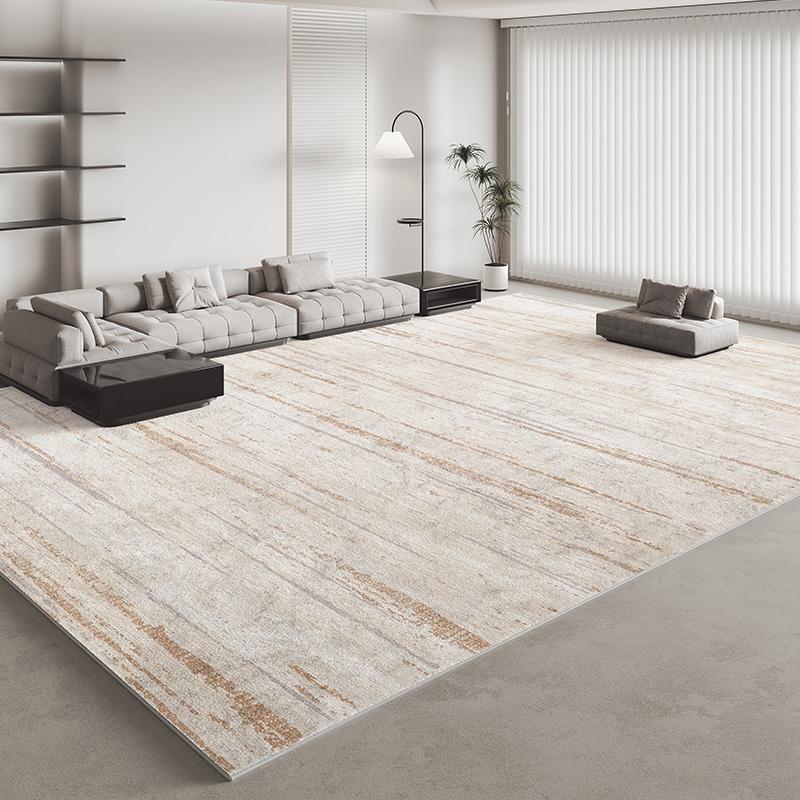 Italian Minimalist Carpets for Living Room Light Luxury Bedroom Decor Plush Carpet Fluffy Soft Grey Area Rug Home Thickened Mat