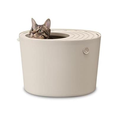 Cat Toilet Petit PUNT-430 Light Beige from Above