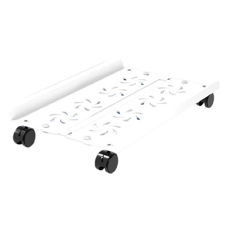 

Computer Tower Stand Adjustable Mobile CPU Stand CPU Holder PC Tower Stand with Wheel PC Floor Risers Stand Computer білий