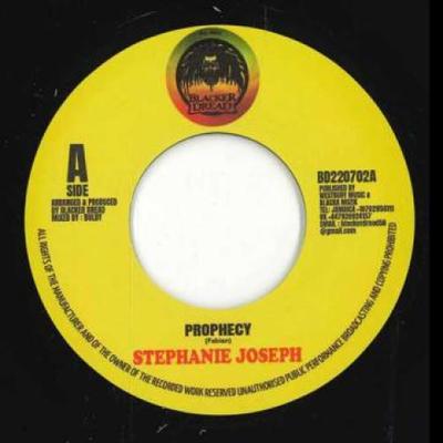 7-tums skiva STEPHANIE JONES - Prophecy / Black Dubb 702 BD220702 Blacker Dread 2024 UK Reggae, Ska & Dub