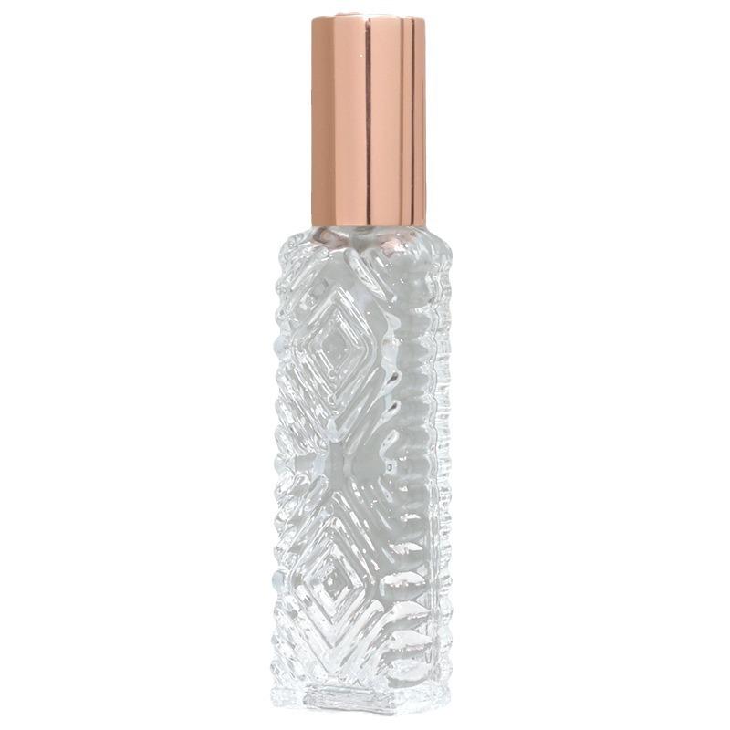 Mini Glass Perfume Atomizer: Portable Press-Type Spray Bottle (5ml, 6ml, 10ml, 20ml)