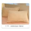 1.2M Bed Winter Plush Four Piece Set Double Sided AB Style Comfortable Keep Warm Quilt Cover Dormitory 3-piece Bed Sheet Set
