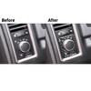 Carbon Fiber Interior Dim Light Control Cover Trim For RAM 1500 2013-18