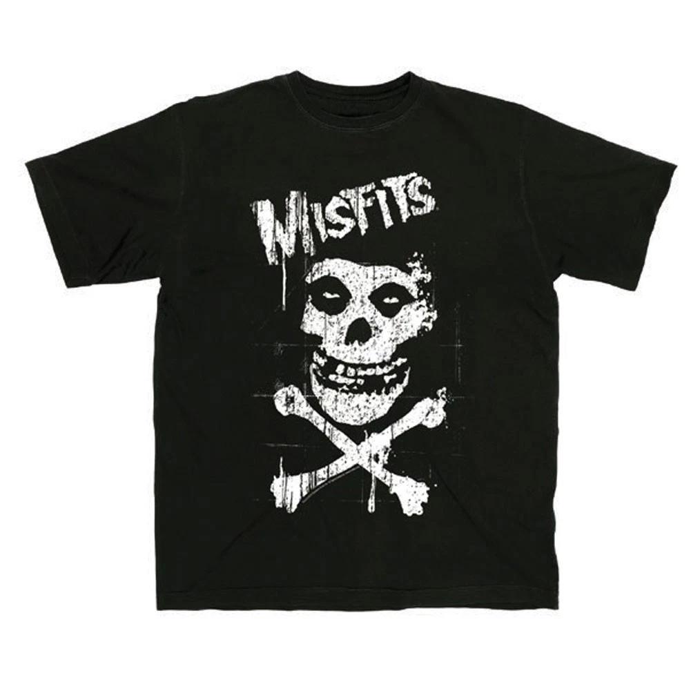 Men s Misfits Bones T-shirt Small Black XS
