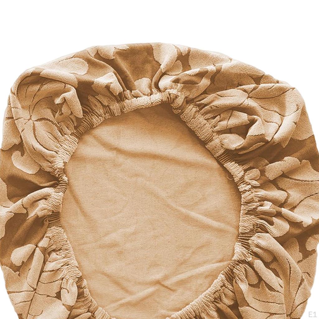 Chair Seat Cover Elastic Stretch Washable Computer for Dining Room