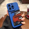 Phone Case For iPhone 14 13 15 16 Pro Max 11 12 Mini Plus X XR XS Max SE 2022 Stylish Car Pattern Shockproof Soft Back Cover