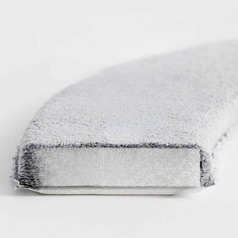 [Plush Toilet Cushion] Soft Plush 1 Pair Toilet Seat Cushion | Universal Four Seasons Bathroom Accessories - Easy Clean & Stick, Home Decor