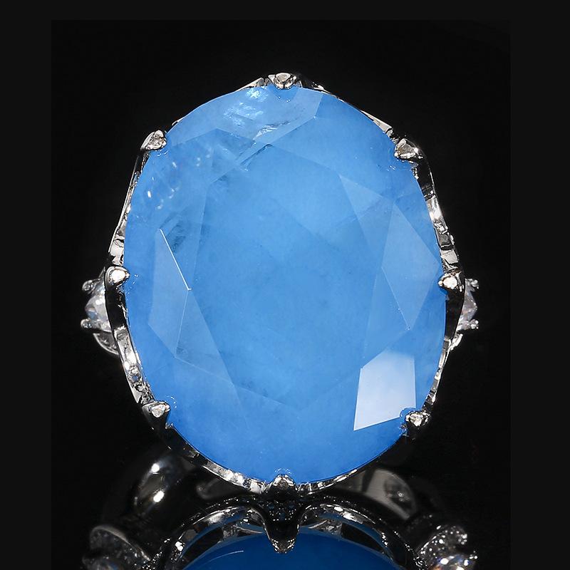 Новый набор украшений Яйцо голубя Морган Розовый Ожерелье Кольцо Женский Ретро Банкет Мода