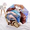 1 Stück Outdoor-Regenschirm mit Anime-Charakter-Design - Automatisches Öffnen/Schließen, Tragbares 3-fach faltbares Design, 8-Speichen-Eisenrahmen - Perfektes Geschenk für Fans,