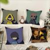 Game L-Little Nightmares Horror  Pillowcases Cushion Covers Living Room Sofas Home Decor Gifts