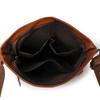 Lightweight Retro Messenger Bag Women's Bag Large Capacity Crossbody Bag PU Shoulder Bag