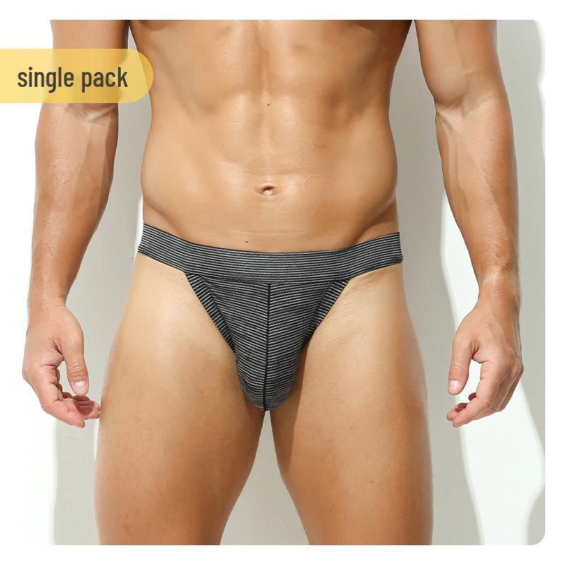 Men's Ice Silk High-Cut Nylon Briefs - Sexy and Comfortable Underwear