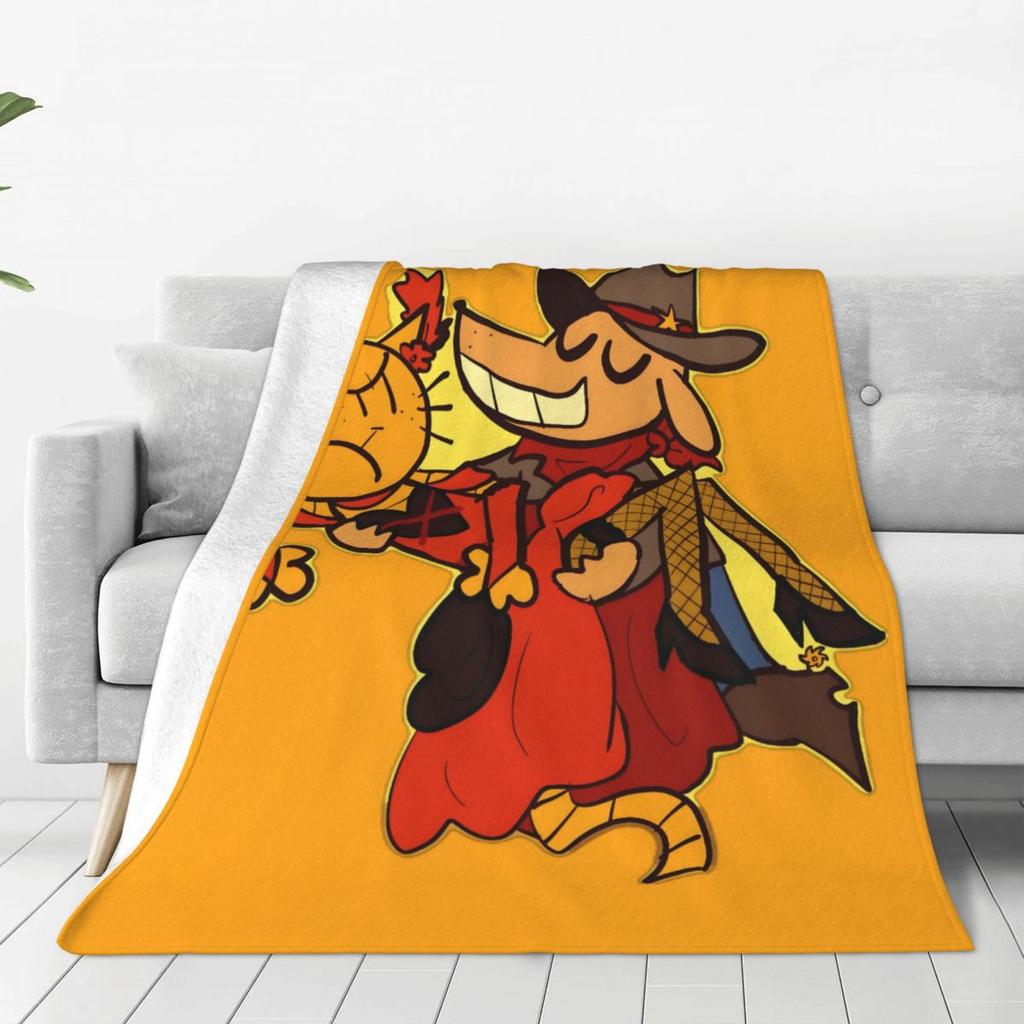 Custom Dogs Wallpaper Blanket Soft Fleece Autumn Warm Flannel Funny Manga Cartoon Throw Blankets For Sofa Travel Bedding Quilt