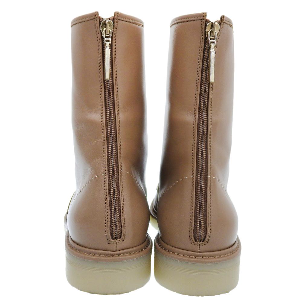 Max Mara Beautiful URBAN Compact Short Boots, Women's, Hazelnut Brown, Size 39, 2025AW Shoes 39 Hazelnut BrownUsed