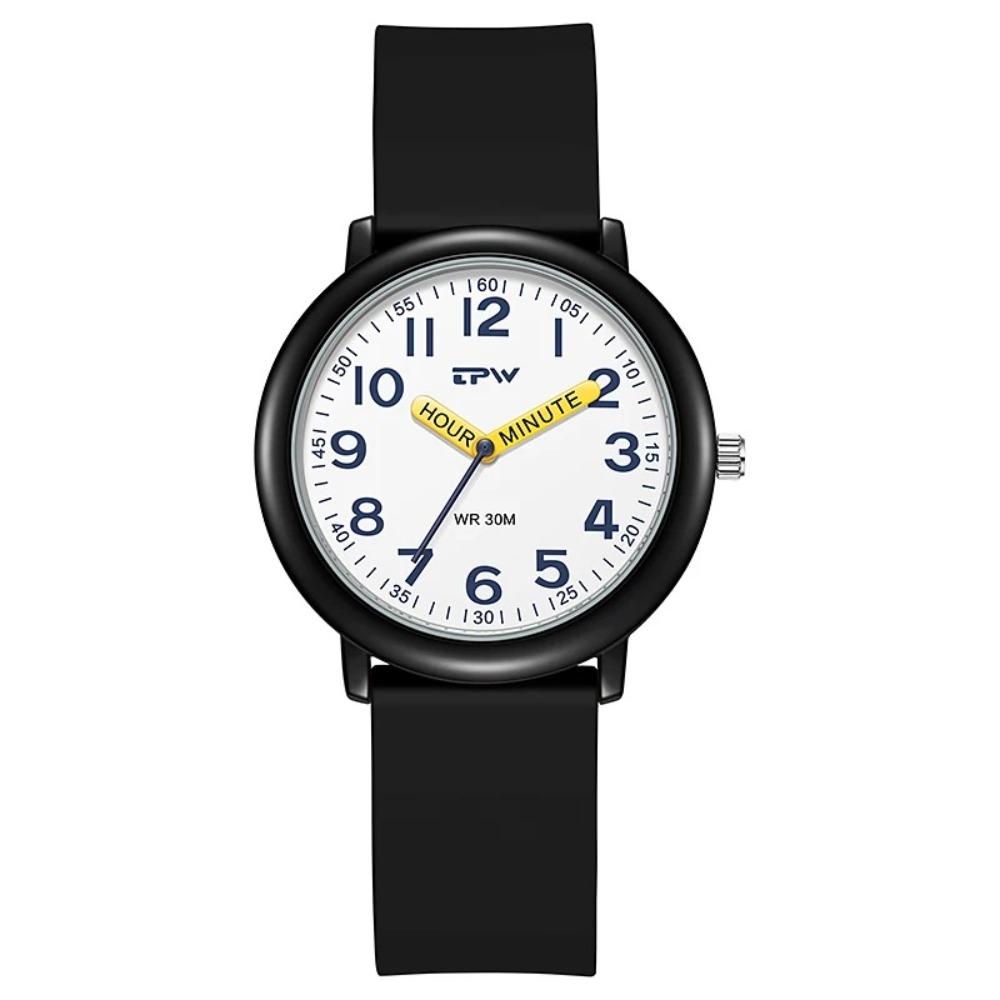

Fashion Silicone Dopamine Watch Colorful Dial Candy Color Learning Watch Girl Watch Daily