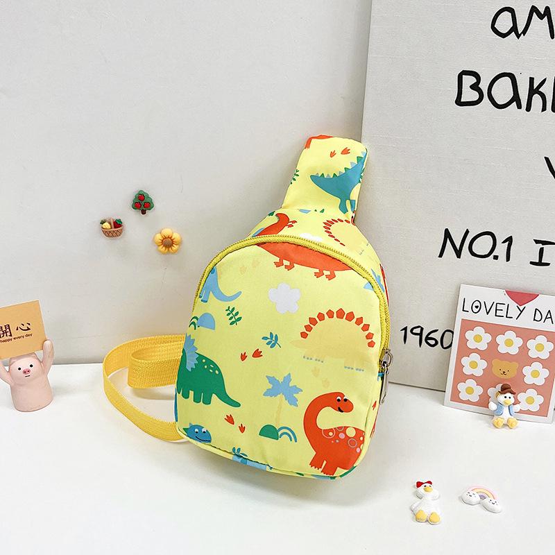 Dinosaurier Umhängetasche für Kinder - Trendige 2025 Sommer Brusttasche für Grundschule und Kindergarten