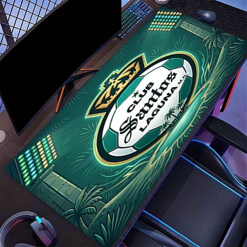 Club Santos Laguna Print Mouse Pad, for Keyboard Pad Laptop PC Mat for Office Home Use, Desk Decor, Perfect Birthday Gift for Gamers