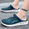 Men Summer Sandals Breathable Slip On Outdoor Sports Driving Shoes Anti Slip Beach Footwear