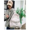 School Bag For Girls College Style Small Floral Print Backpack Printed Middle School Student Backpack