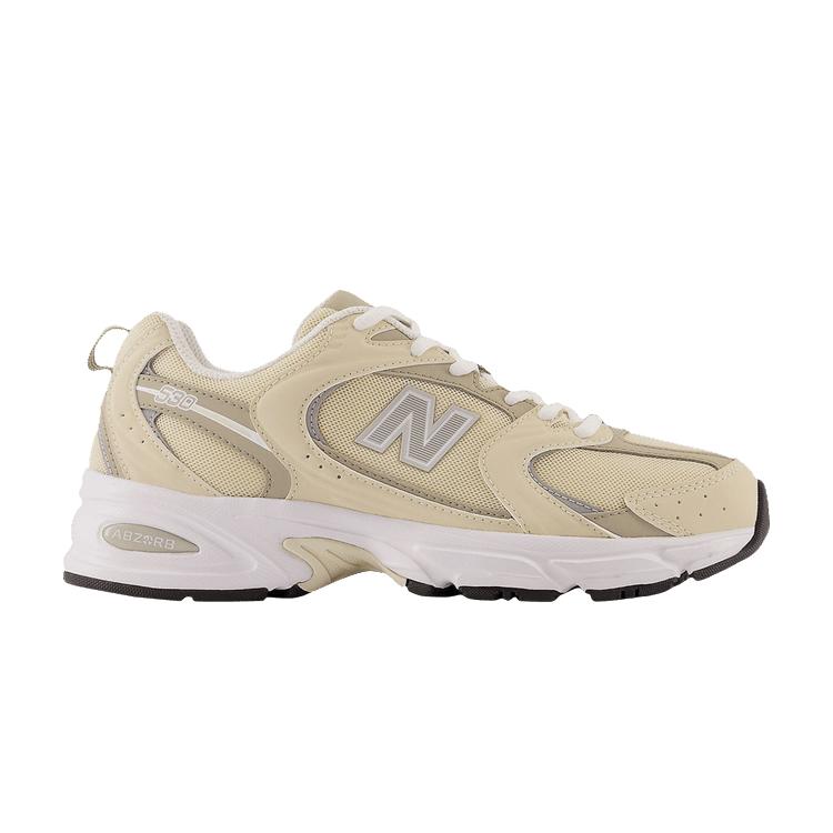 New Balance 530 Beżowe Odbicie Unisex Sneakers Kremowy Aluminiowy MR530SMD