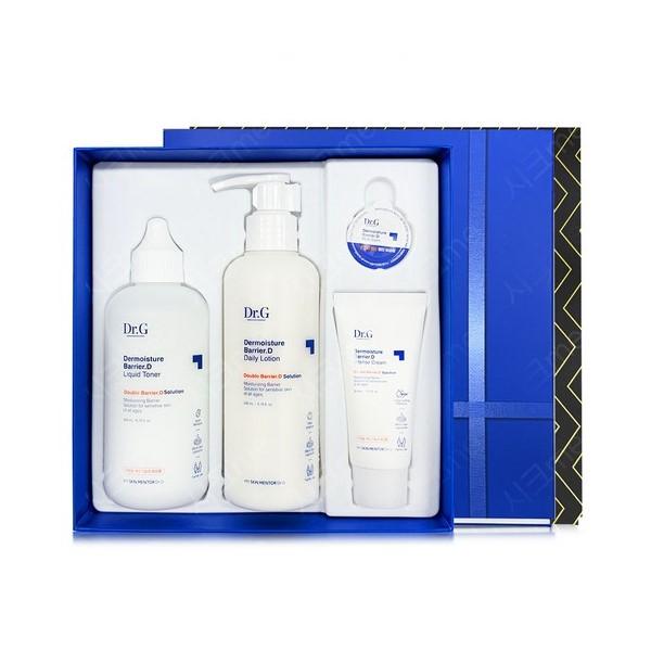 Dr.G Derma Moisture Barrier D Skin Lotion Special Gift Set Toner 200ml + Lotion 200ml + Cream 30ml + Multi Balm 1g