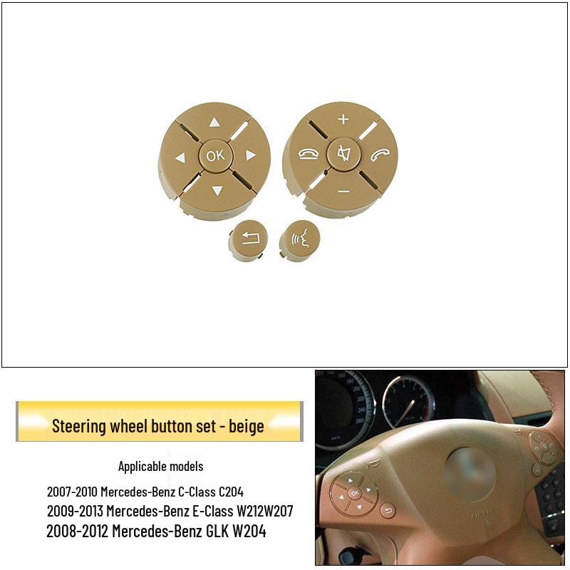 Mercedes-Benz C-Klasse/E-Klasse/GLK W204/W212 Multifunktionslenkradtasten C260/E200