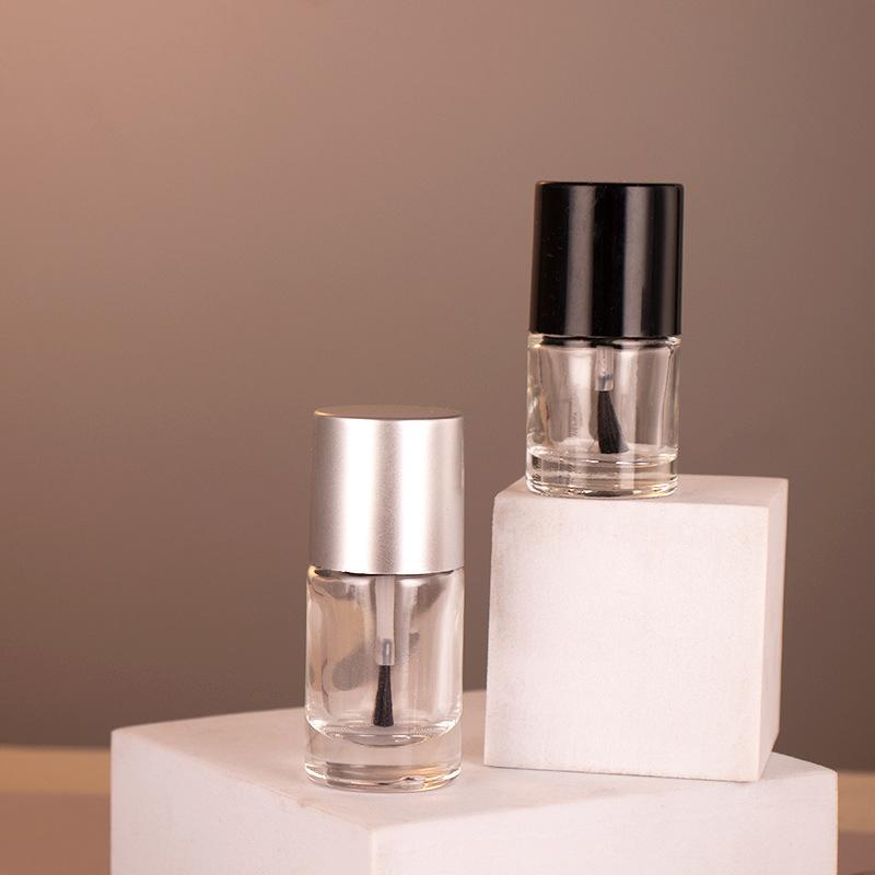 5/8/10/15 ml Butelka na lakier do paznokci w małym opakowaniu Pusta butelka na żel do paznokci z pędzelkiem Szklana pusta butelka do mieszania Pojemnik do poprawek