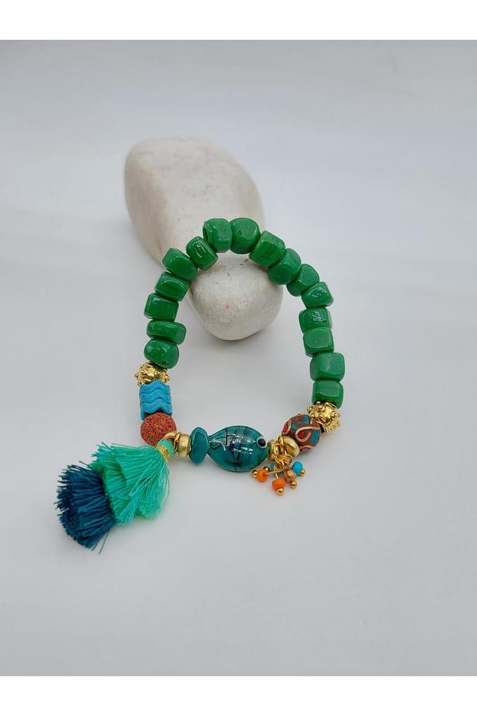 Valentine's Day Birthday Gift Handmade Ethnic Authentic Hippie Bohemian Fashion Jewelry Bracelet