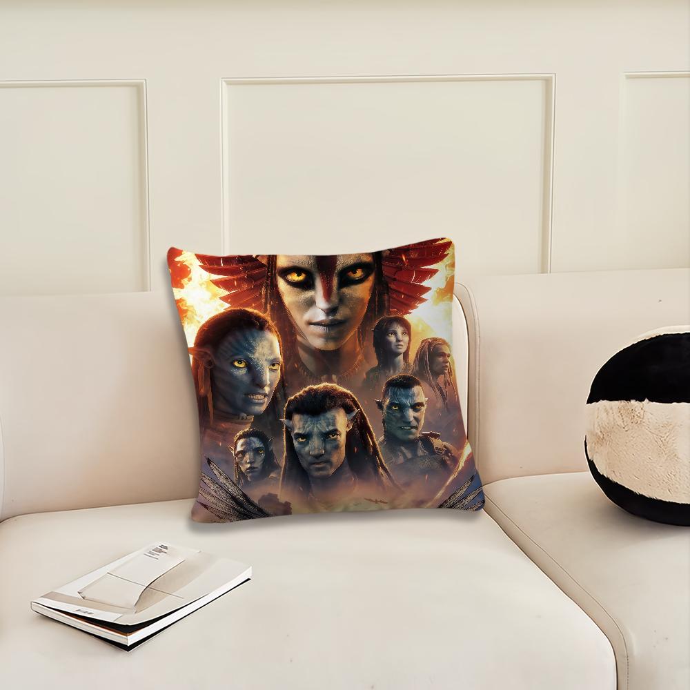 Movie A-vatar 3 Fire and Ash cool cushion cover Pillow Cover Decoration Room Home Sofa living Office Car Nordic Simplicity