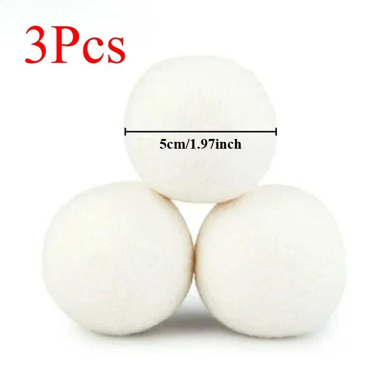 30-Pack Wool Dryer Balls Handmade Drying Balls Dryer Reusable Natural Fabric Softener Reduce Wrinkles and Decrease Drying Time