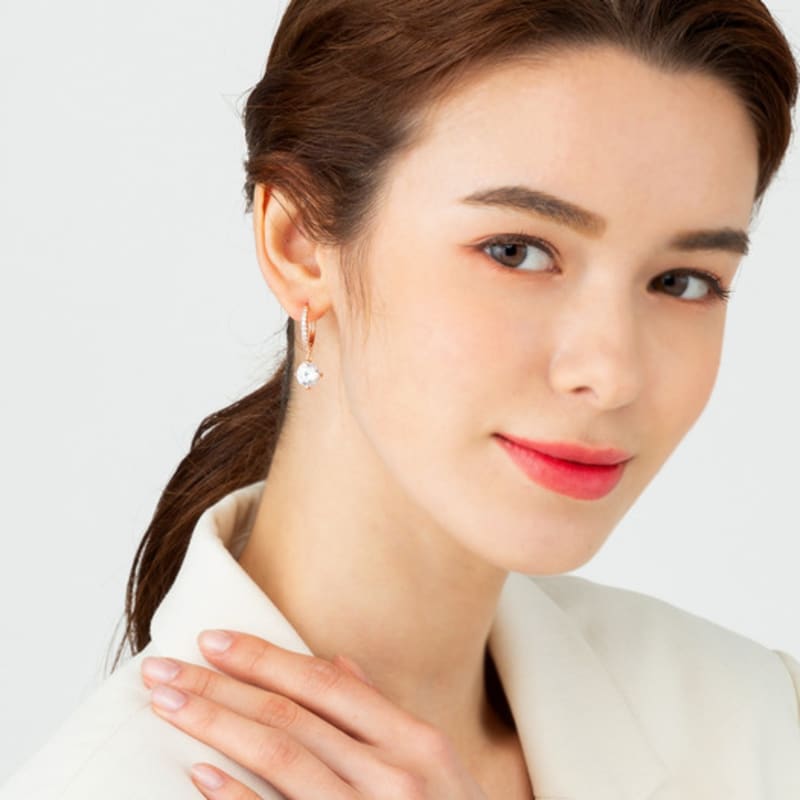 ELLE Jewelry 14K Bling Day Earrings (gold Pin) ELGPEE320