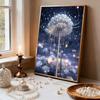 5D Frameless Pearl Painting Dandelion Diy Handmade Sticky Diamond Creative Canvas Art Painting Bedroom Decoration Living Room Hanging Painting