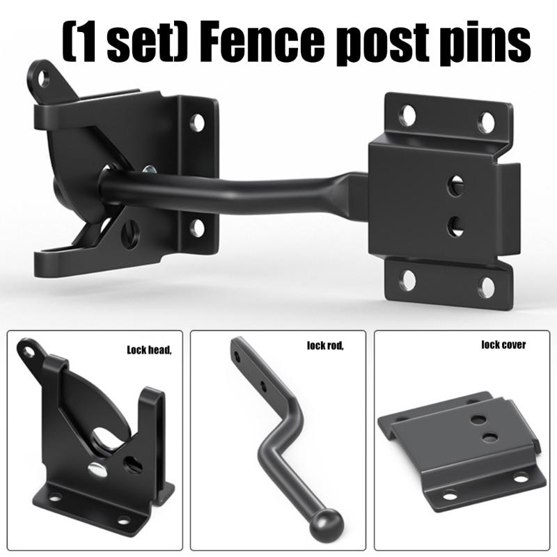 Easyly Install Anti Rusts Fence Fastener Weatherproofed Carbon Steel Latches For Patios Gate DIY Projects