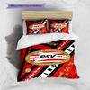 PSV logo Pattern Bedding Home Decoration Birthday Gift ( 1 duvet cover + 2 pillowcase, without core),fan merchandise.
