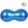 Peanut Ball Anti Burst Exercise Ball Multi-Function PVC Fitness Ball Non Slip Peanut Therapy Ball for Core Strength Training
