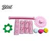 Pottery Flower Molds 9 Sleeve Bloom Shaping Maker Modular Clay Tool with Patterns 3D Printed DIY Stackable Press Molding