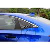Carbon Fiber Rear Window Side Louver Cover Trim For - Honda Civic Sedan