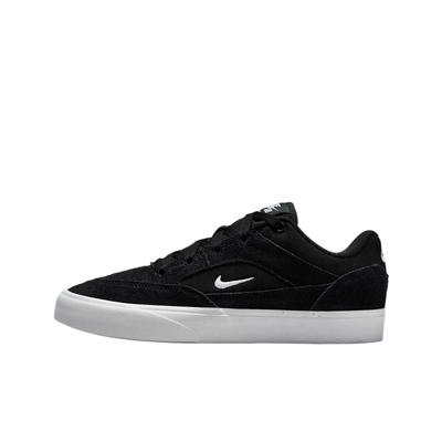 SB MALOR Chaussures de Skateboard Basses pour Enfants Baskets Noires HF1205-001