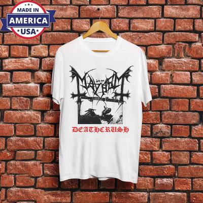 Mayhem Deathcrush Metal Euronymous Dead Short Sleeve T Shirt Full Size S-5XL Unisex T-Shirt