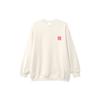 MLB New York Yankees Logo Print Loose Fit Crewneck Sweatshirt Unisex sweatshirt Ivory 31MT04941-50I