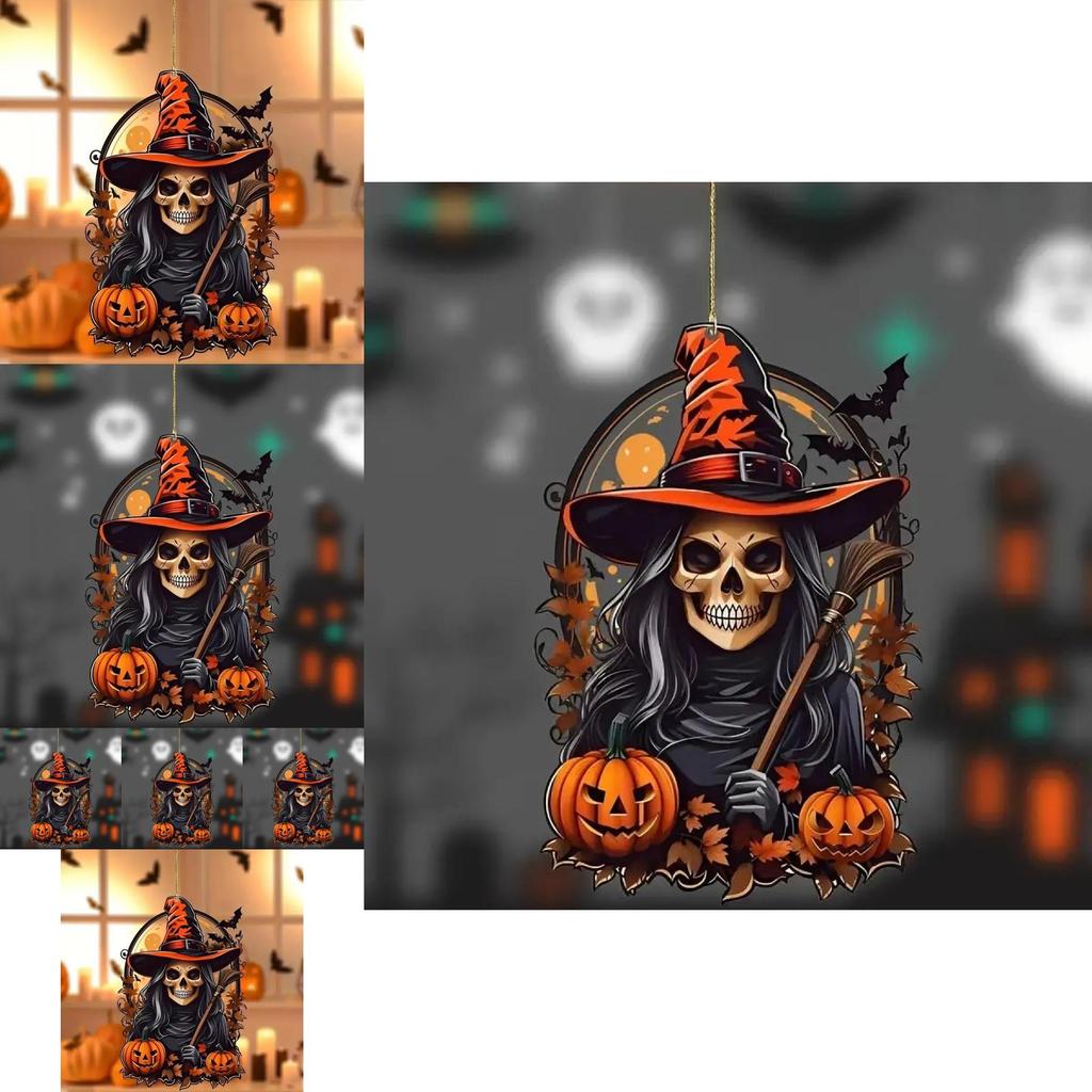 Festive Cartoon Style Pumpkin Person Hanging Ornament For Halloween Party Decor