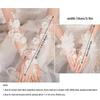 Fingerlose Spitze Fingerlose Handschuhe Elegante Hochzeits Handschuhe Brauthandschuhe Opernaufführung