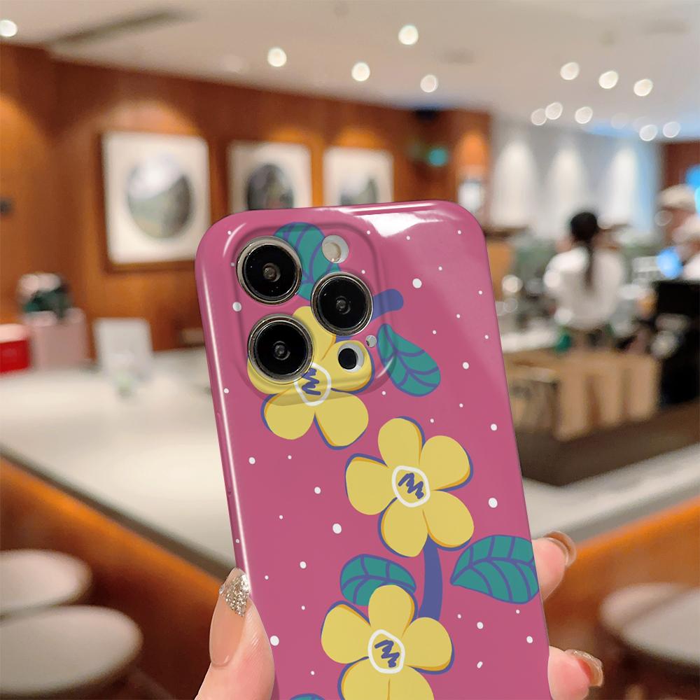 Komplexní filmový kryt na telefon s kresleným módním designem, tvrdý plášť s plným krytem, ​​nárazuvzdorný fotoaparát, ochranný kryt pro OPPO Realme OnePlus Infinix Tecno