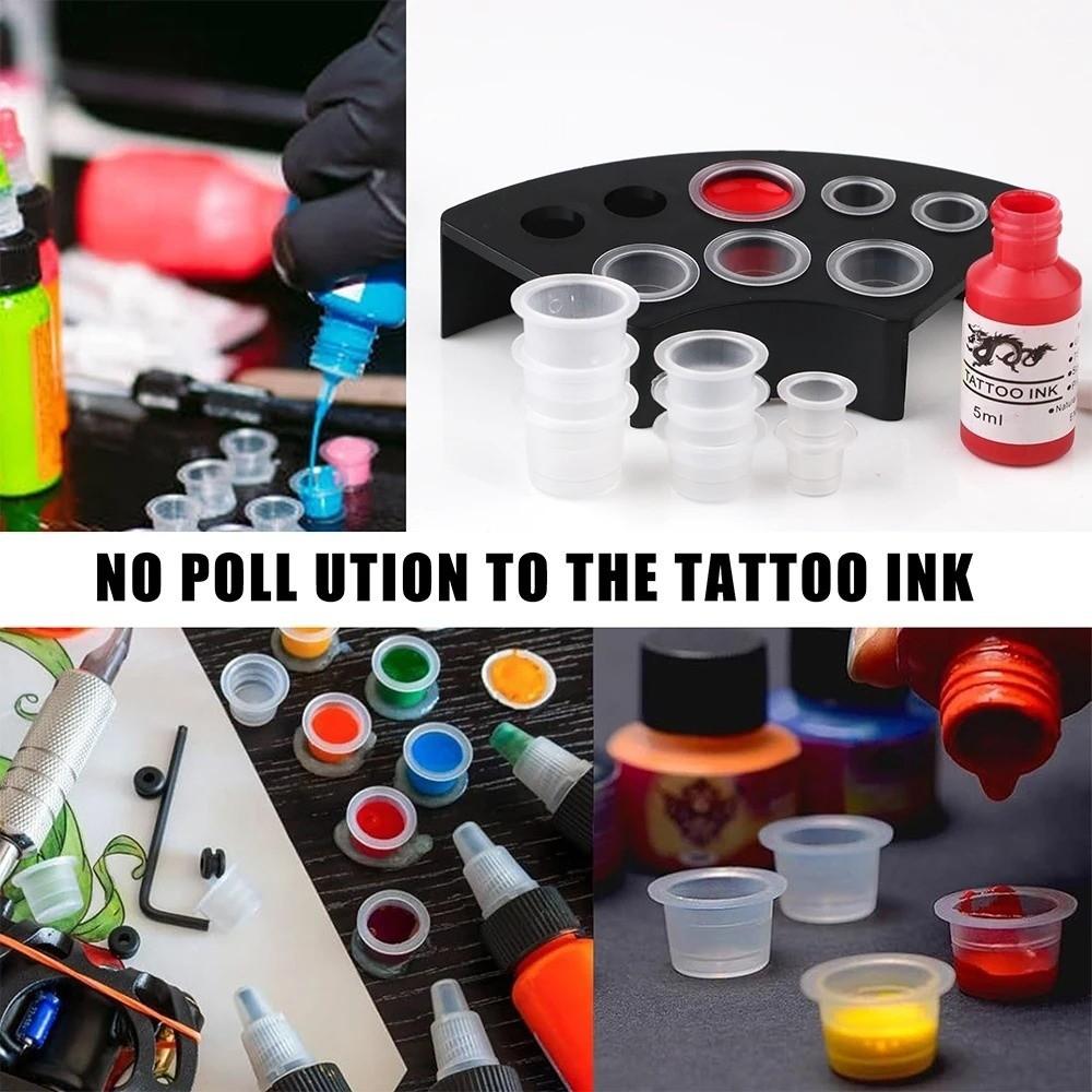 Supporto Portabicchierini per Inchiostro da Tatuaggio Professionale Contenitore Pigmenti Per Body Art Forniture per Tatuaggi
