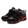 Boys' Velcro Sports Shoes: Warm Cotton, Plus Velvet, Winter 2025 Style for Older Kids and Elementary Students.