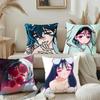 Alien Stage Sua Throw Pillow Covers Pattern Cushion Cover Suitable For Sofa Bedroom Car Pillow Cover
