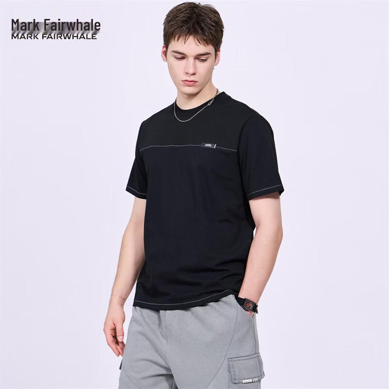 Mark Fairwhale Men s Quick-Dry Color-Block T-Shirt S